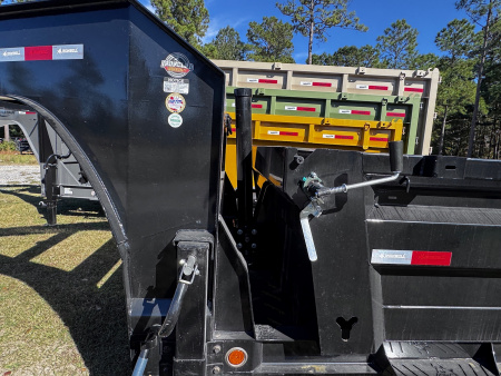 New 2026 Iron Bull 83X16 TRI-AXLE GOOSENECK 21K Dump Trailer