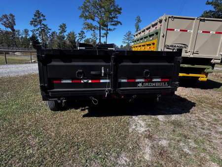 New 2026 Iron Bull 83X16 TRI-AXLE GOOSENECK 21K Dump Trailer