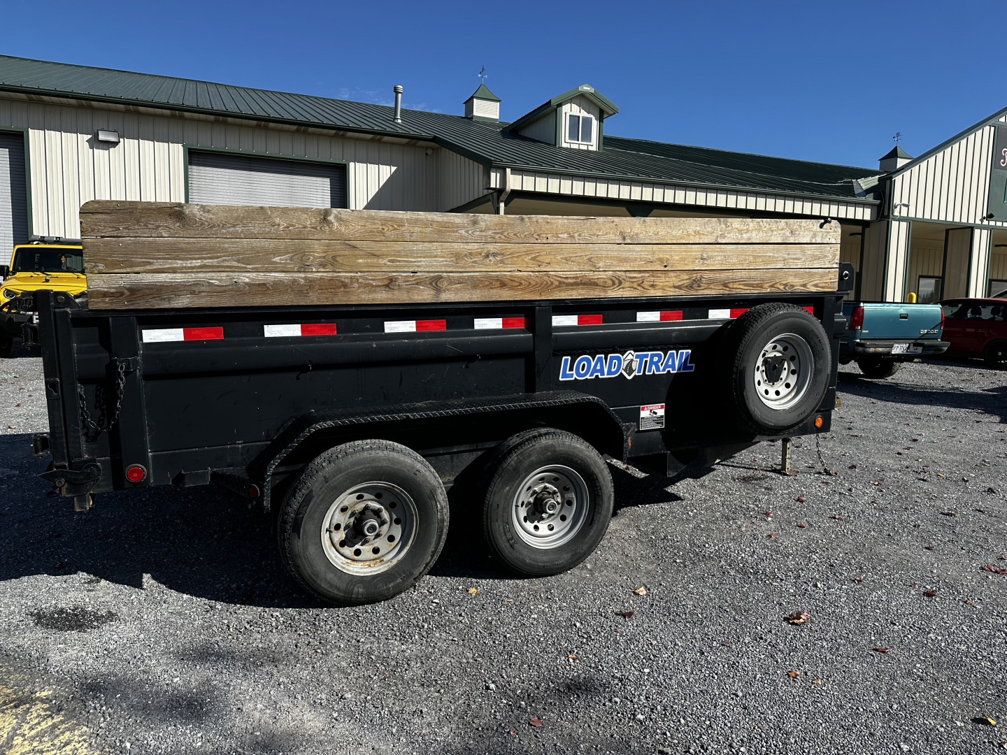 Used 2015 Load Trail 83x14 Dump Trailer