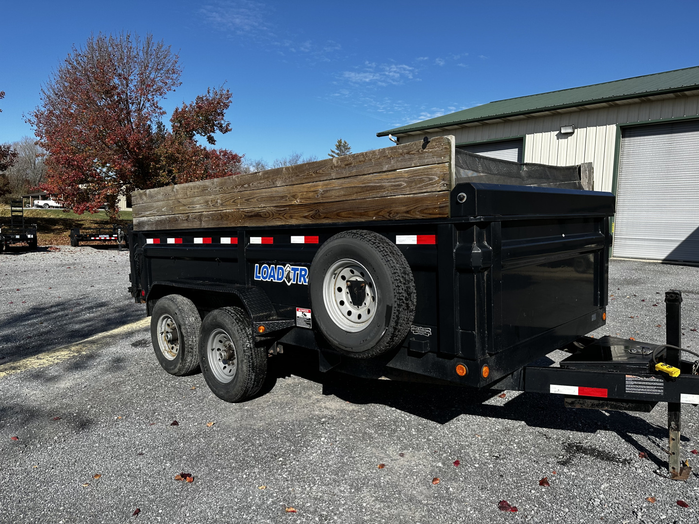 Used 2015 Load Trail 83x14 Dump Trailer