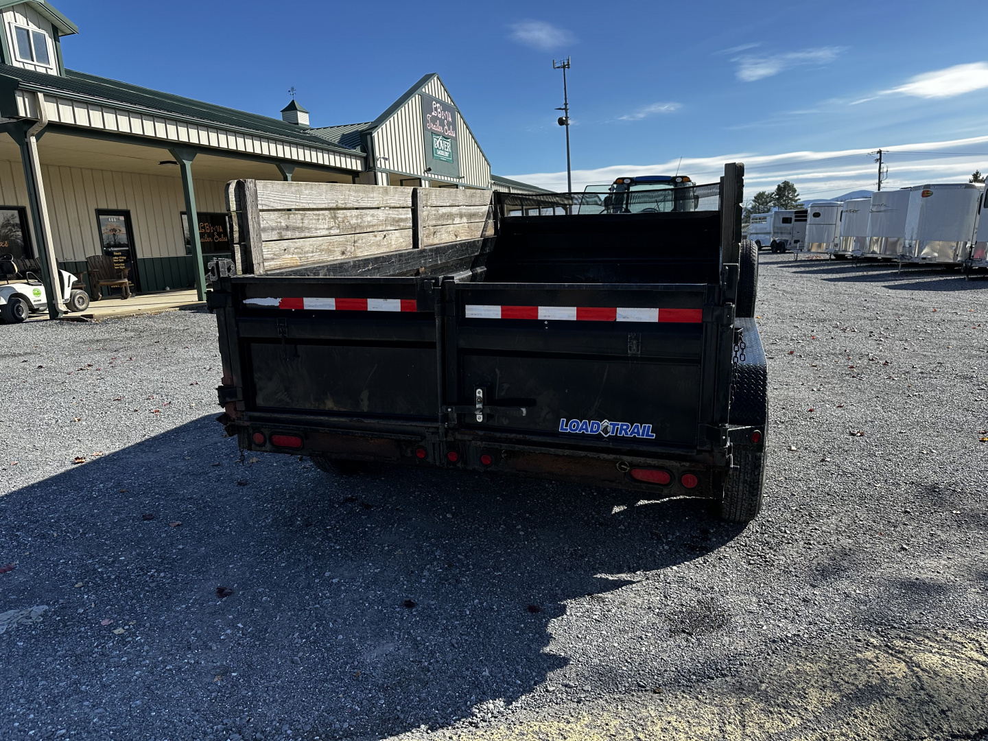 Used 2015 Load Trail 83x14 Dump Trailer