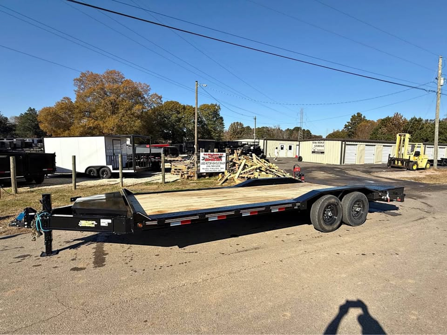 New 2026 Oak Ridge 102x22 14k Equipment Trailer