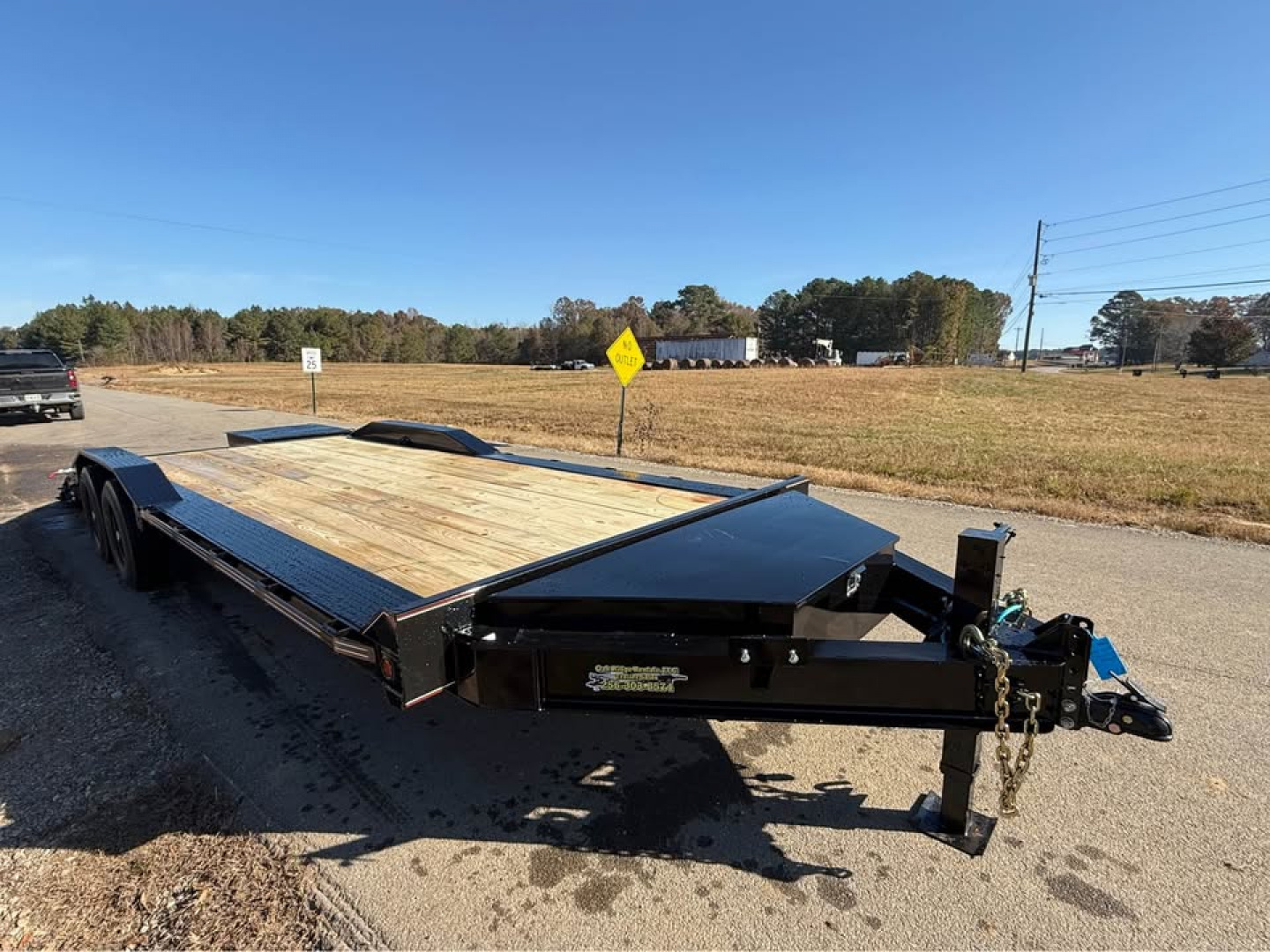 New 2026 Oak Ridge 102x22 14k Equipment Trailer