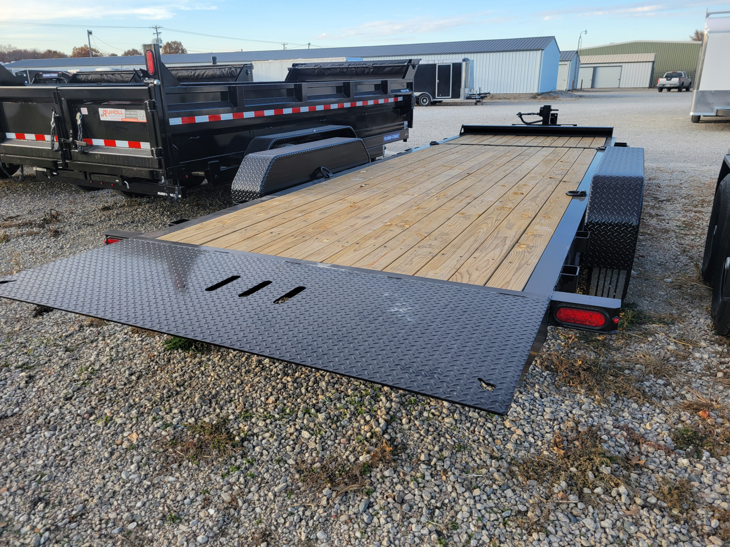 New 2026 Sure-Trac 7x18+4 Pro Series Beam Equipment Tilt Trailer