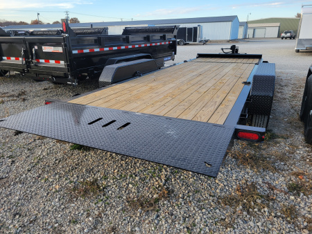 New 2026 Sure-Trac 7x18+4 Pro Series Beam Equipment Tilt Trailer