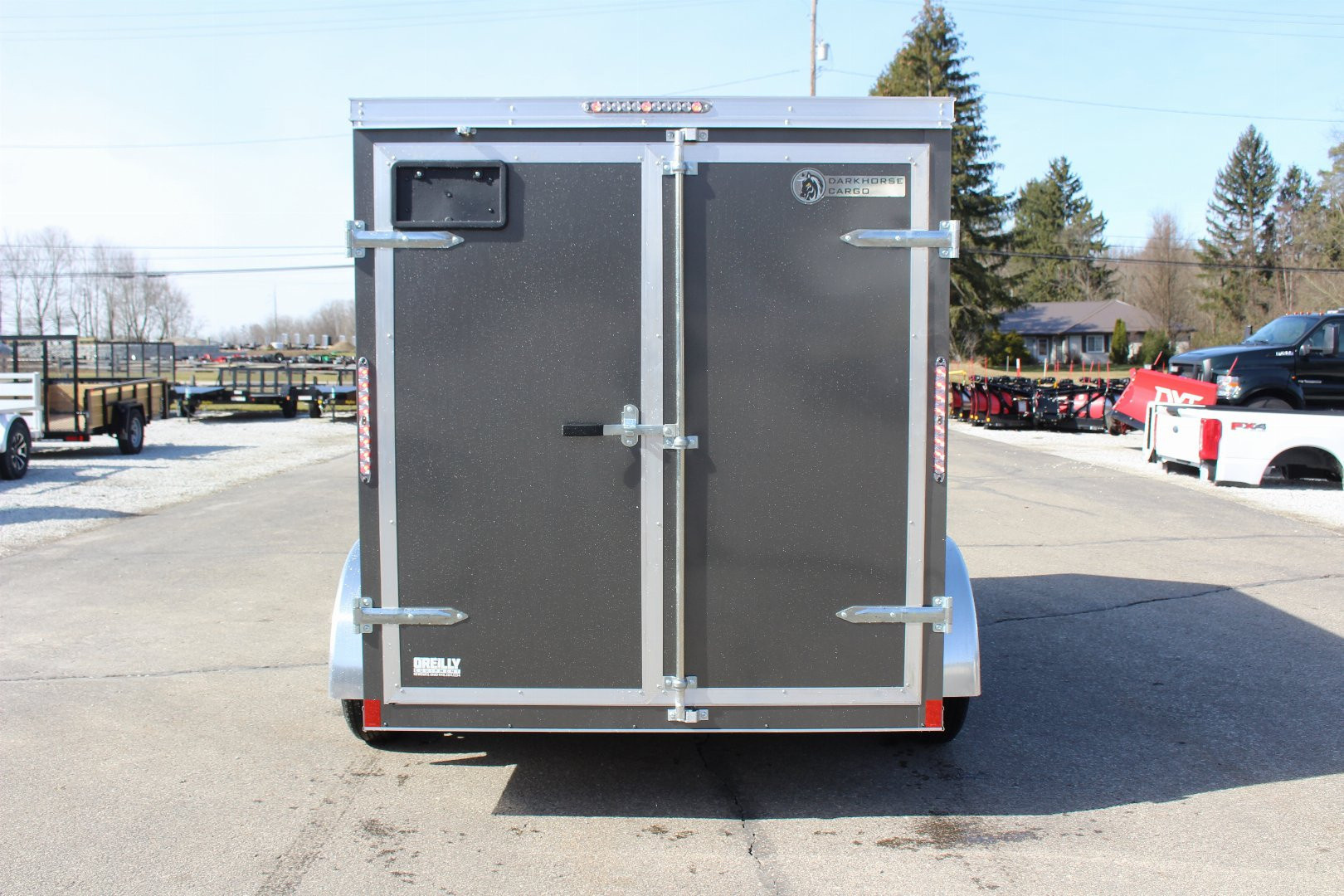 New 2026 Darkhorse Cargo DHW 6' x 12' Enclosed Trailer - DOUBLE REAR DOOR- 6' Interior Height - 7000# GVW