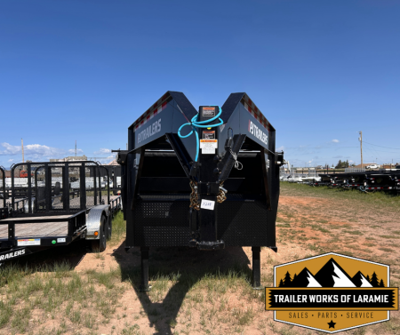New 2026 PJ DE 16' HD 24k Dump Trailer- Goose Neck-Hydraulic Jacks