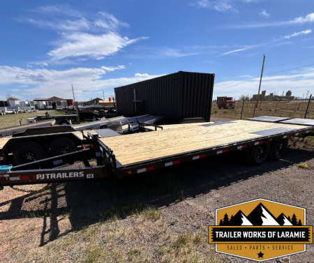 New 2026 PJ Trailers F8 24 X 8 Deck over Trailer W/Monster Ramps-14K
