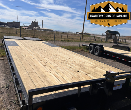 New 2026 PJ Trailers F8 24 X 8 Deck over Trailer W/Monster Ramps-14K
