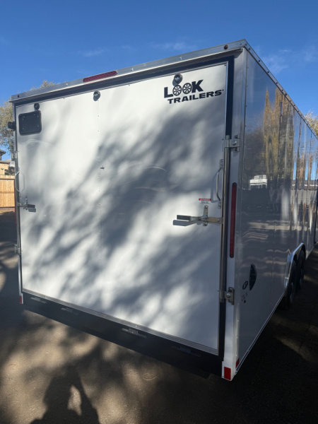New 2026 Look Trailers 8.5X24 ST DLX Enclosed Cargo 7' Tall Ramp Cargo / Enclosed Trailer