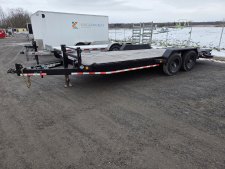 Used 2022 Iron Bull 20' 7 Ton Float Equipment Trailer