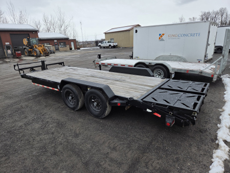 Used 2022 Iron Bull 20' 7 Ton Float Equipment Trailer