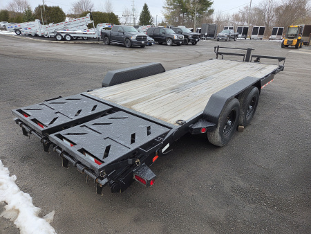 Used 2022 Iron Bull 20' 7 Ton Float Equipment Trailer