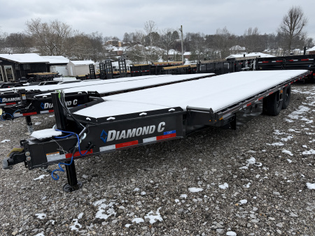 New 2026 Diamond C Trailers DET 207 24X102 Equipment Trailer