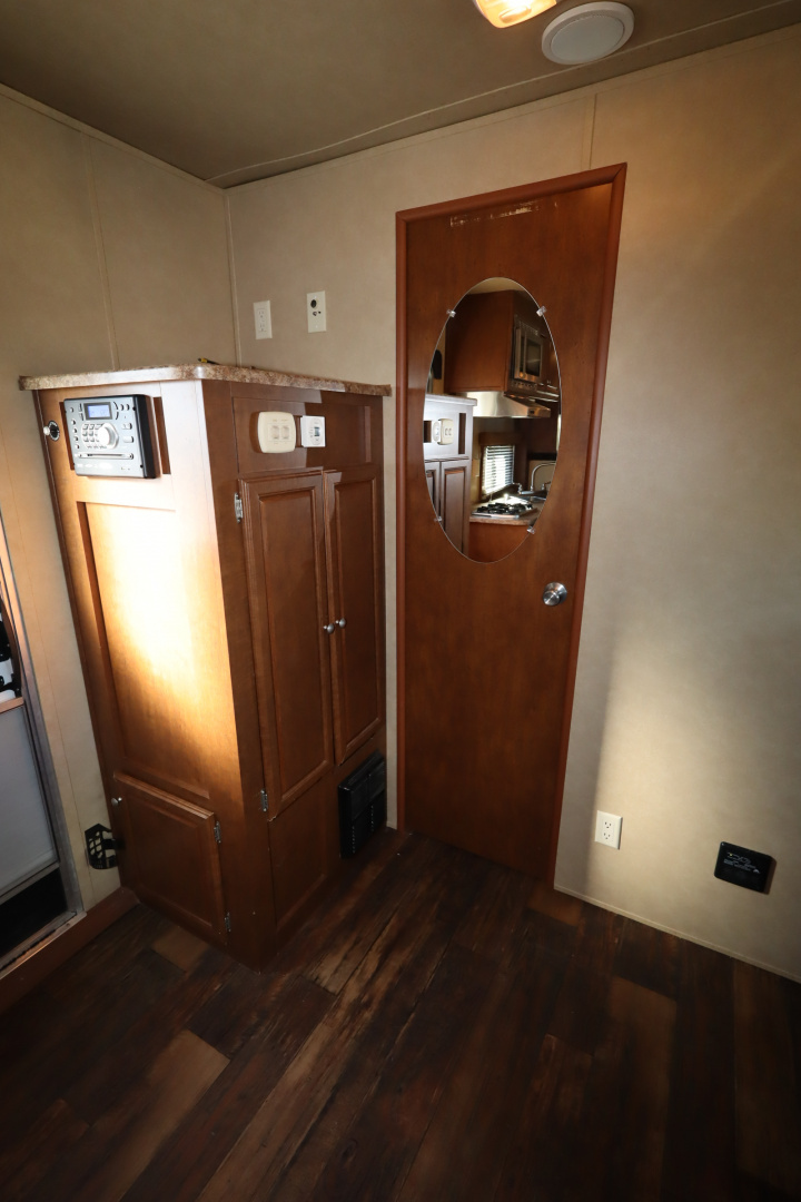 Used 2014 Bison Trailers 3 Place LQ Horse Trailer