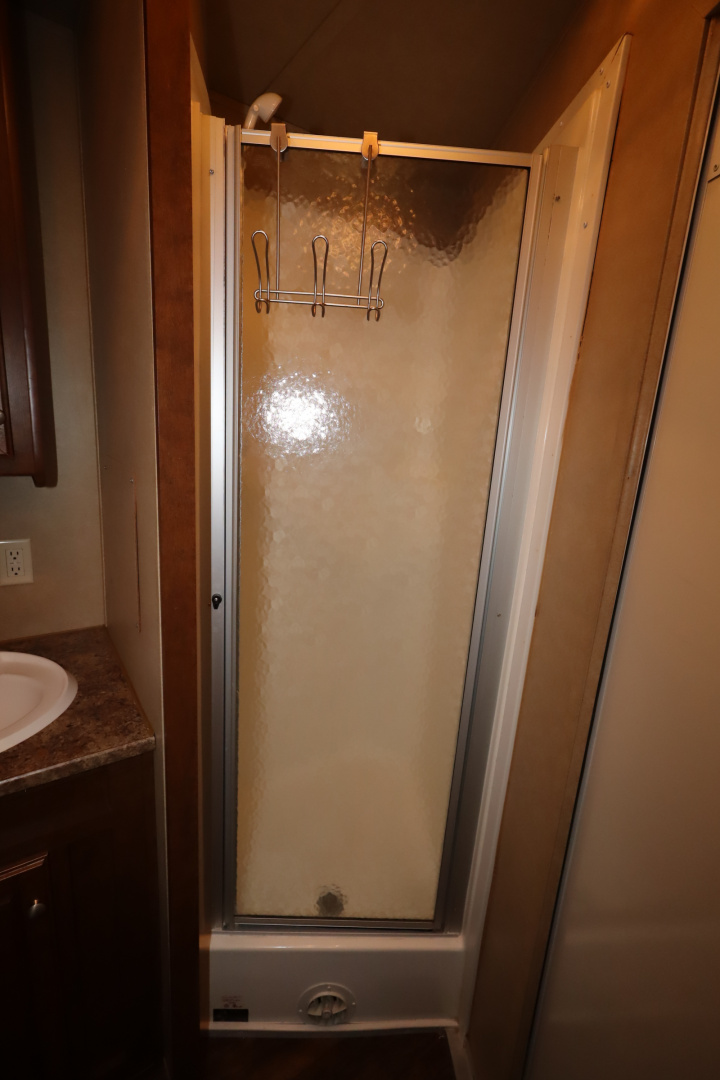 Used 2014 Bison Trailers 3 Place LQ Horse Trailer