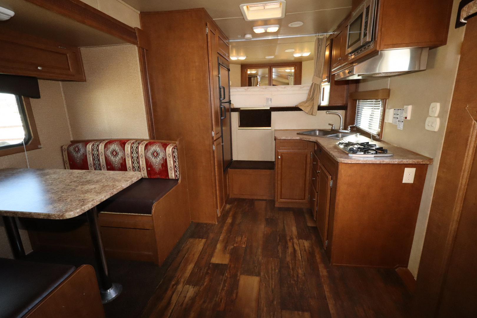 Used 2014 Bison Trailers 3 Place LQ Horse Trailer