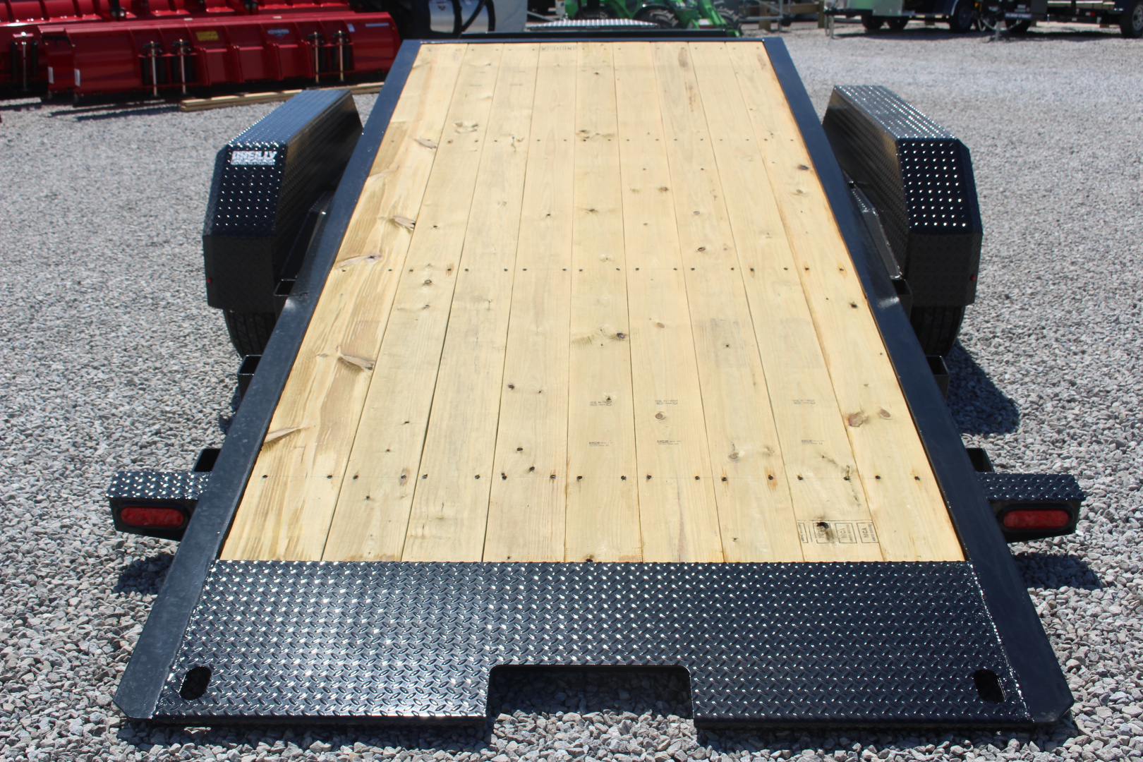 New 2026 Moritz 7' x 16' + 6' Low Pro - Gravity Tilt - Tilt Trailer - 14000# GVW