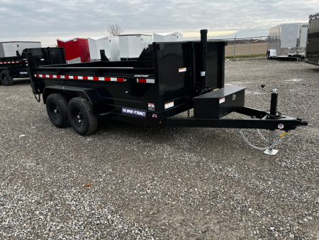 New 2026 Sure-Trac 72"x12 10K Telescopic Dump Trailer