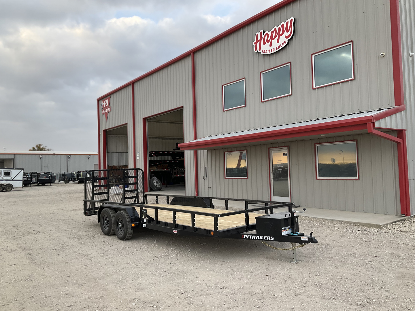 New 2026 PJ 83"x20' Tandem Axle Utility Trailer - UL