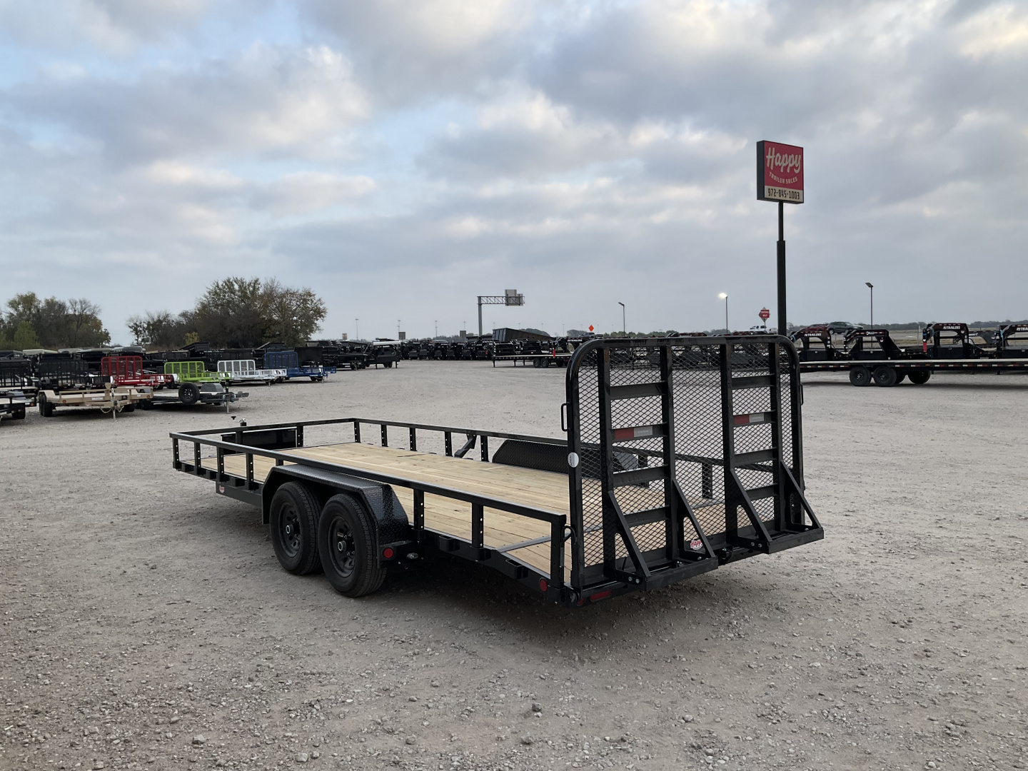New 2026 PJ 83"x20' Tandem Axle Utility Trailer - UL