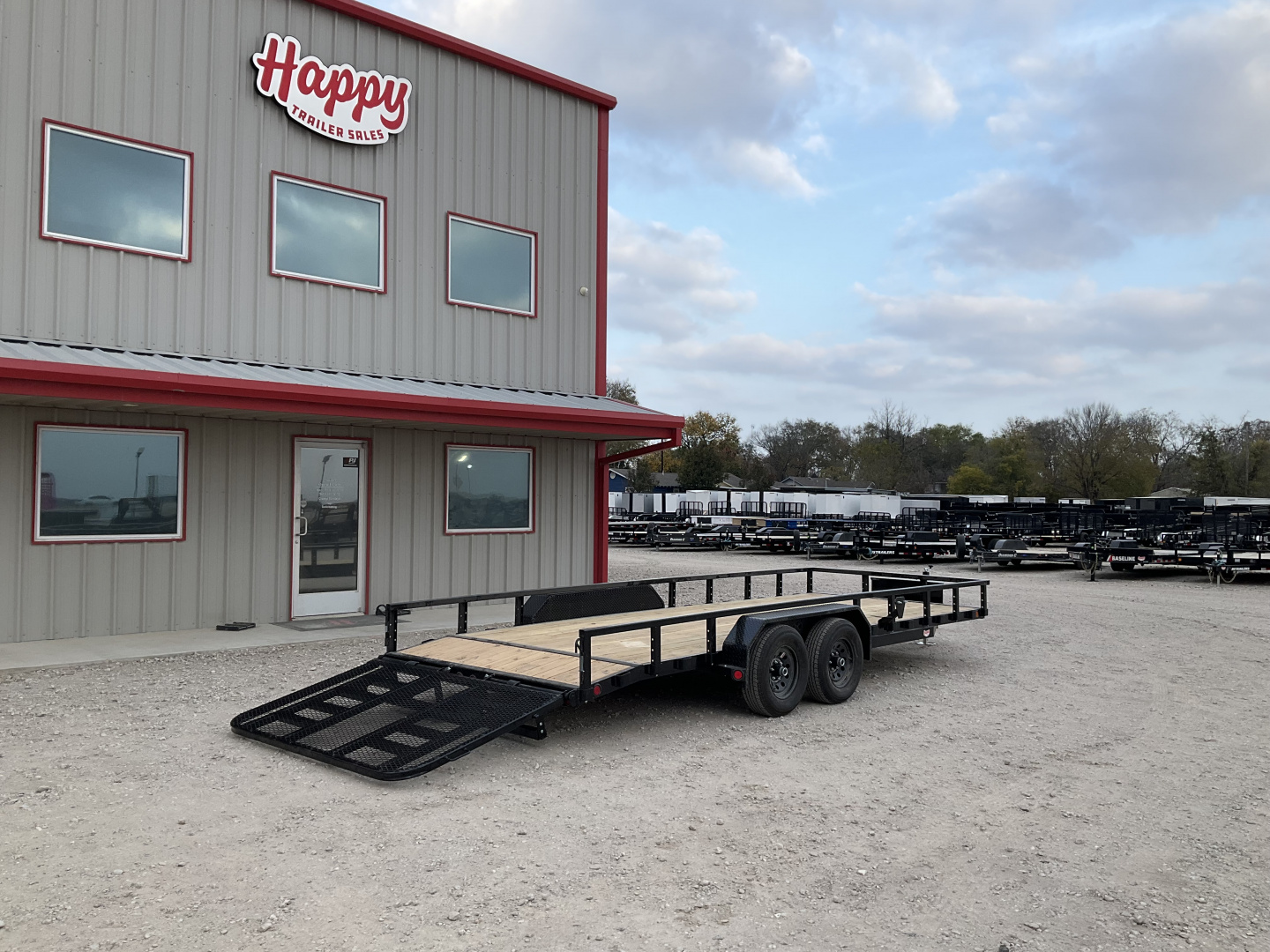 New 2026 PJ 83"x20' Tandem Axle Utility Trailer - UL