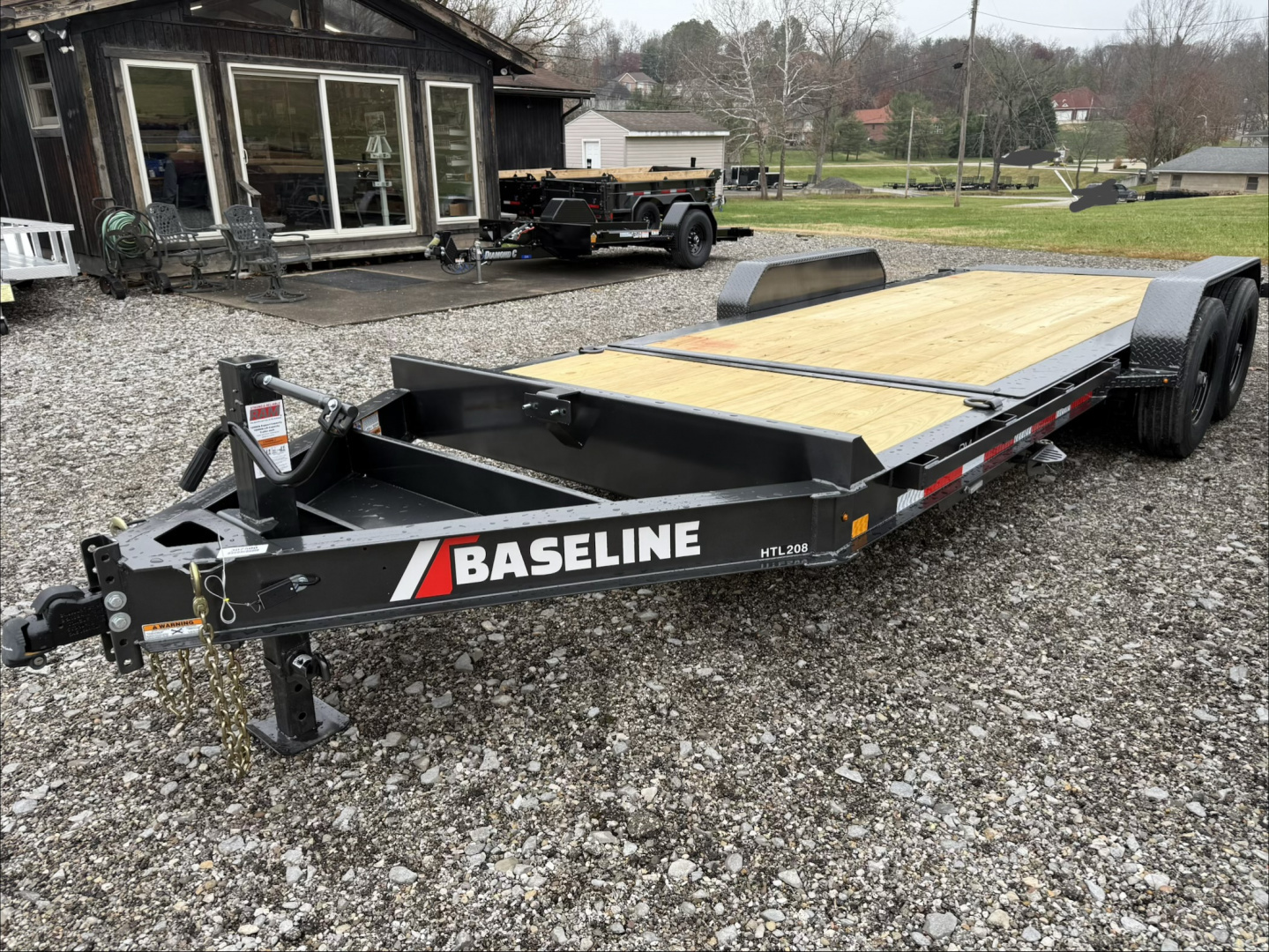New 2026 Baseline HTL 208 20X82 Equipment Trailer