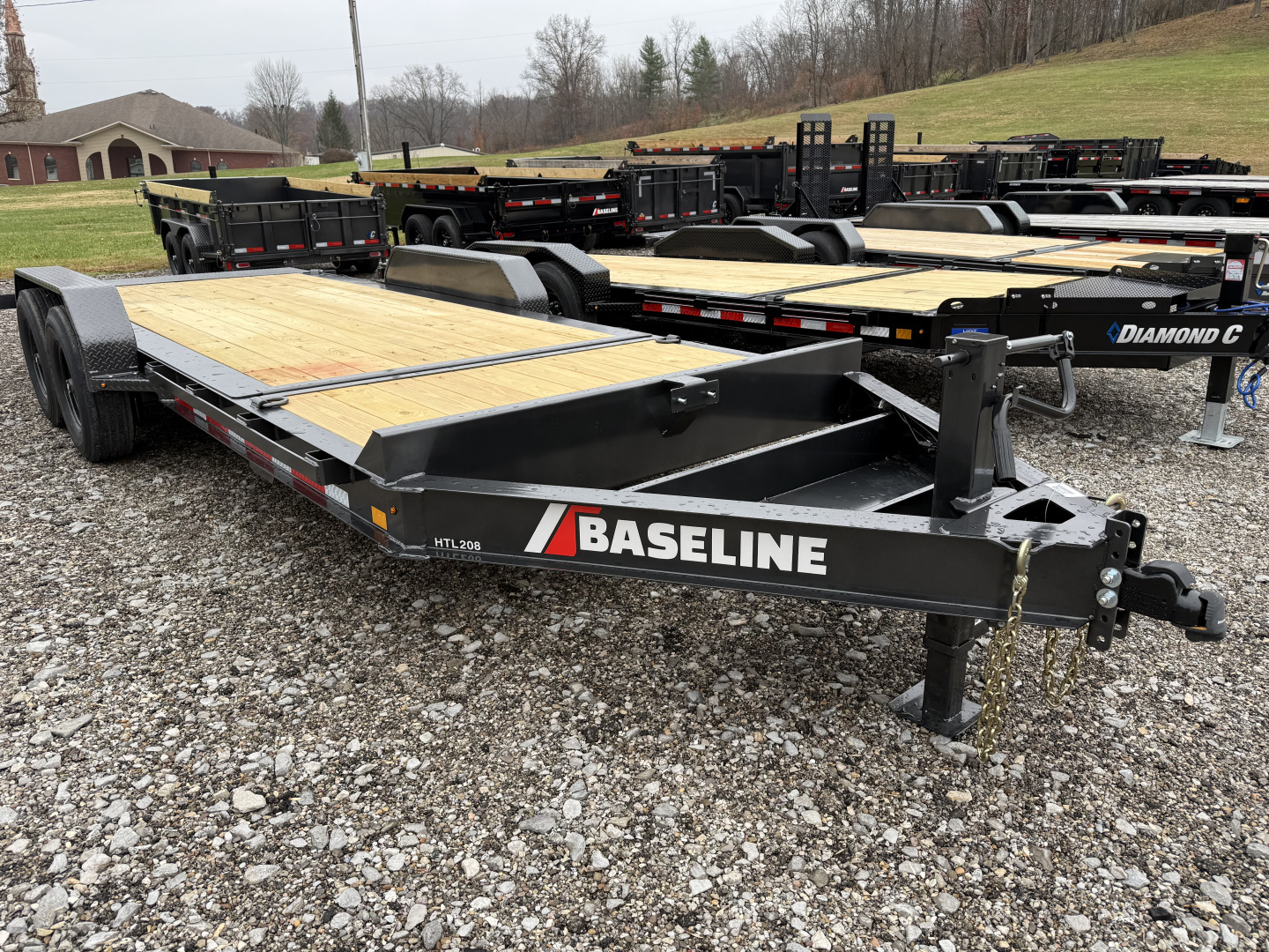 New 2026 Baseline HTL 208 20X82 Equipment Trailer