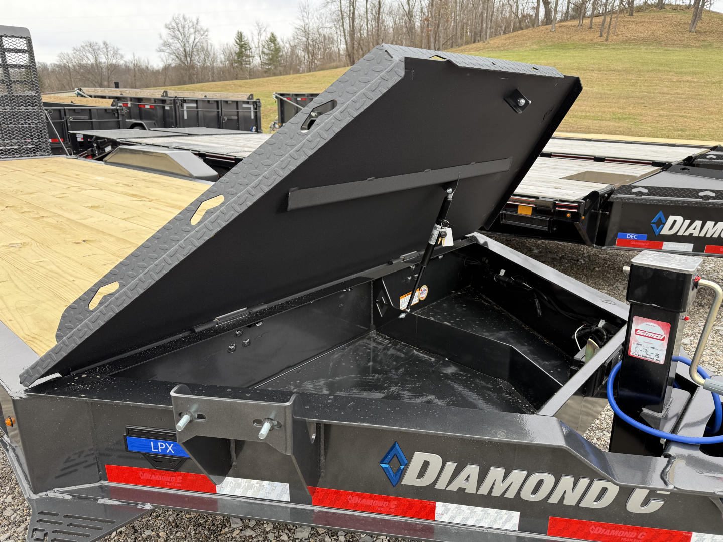 New 2026 Diamond C Trailers LPX 208S 20X82 Equipment Trailer