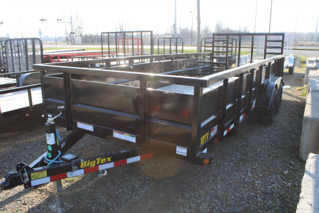 New 2026 Big Tex Trailers 20' 10K GVWR WITH STEEL SIDES Landscape Trailer