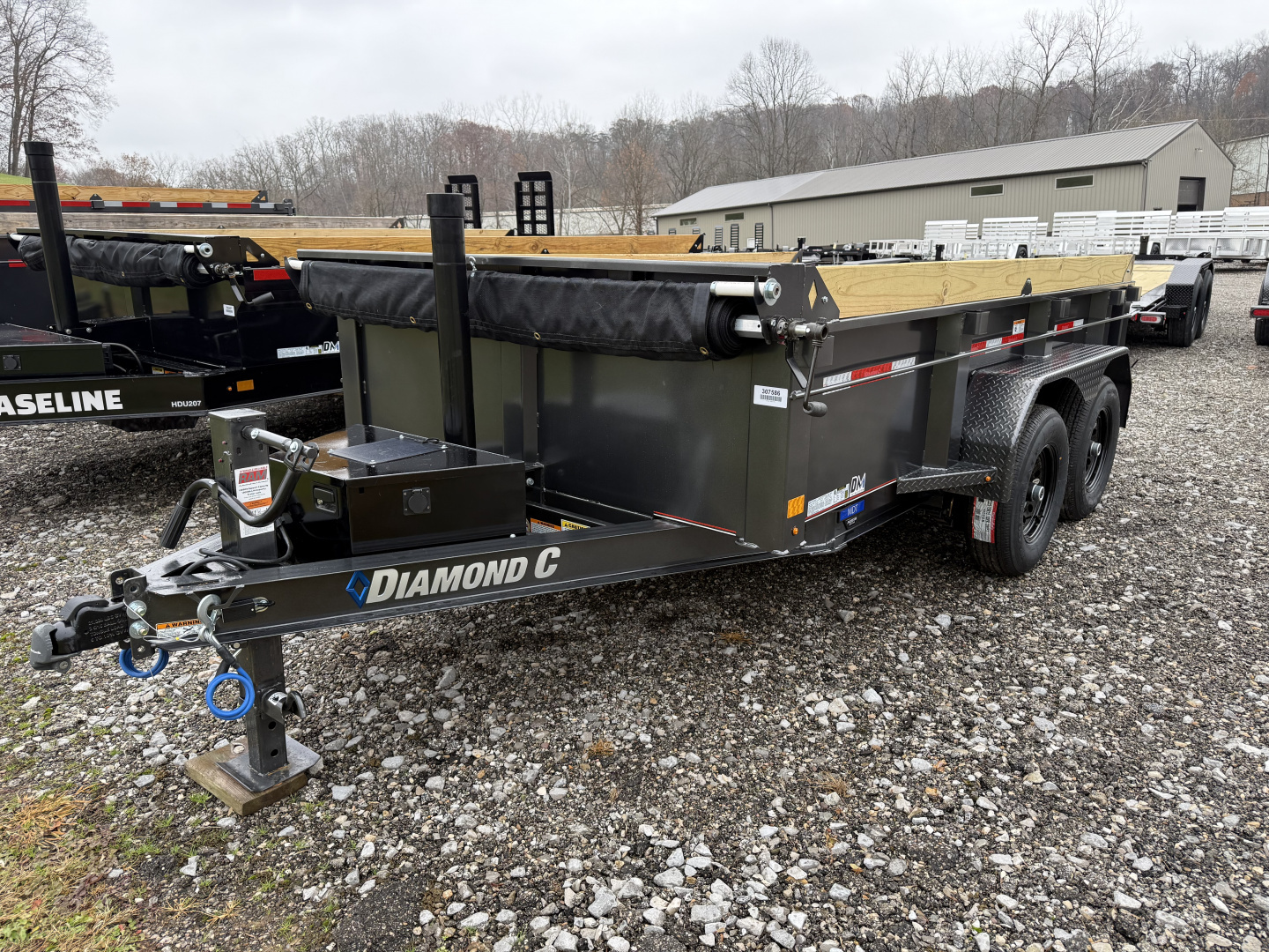 New 2026 Diamond C Trailers MDT 206 PACESETTER 12X77 Dump Trailer