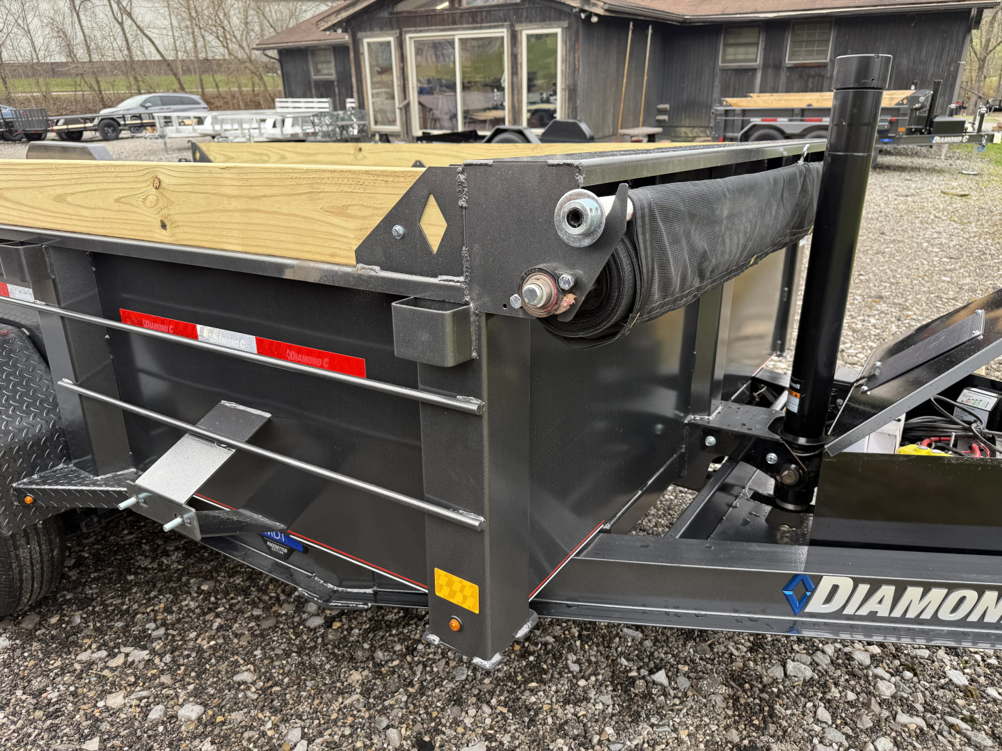 New 2026 Diamond C Trailers MDT 206 PACESETTER 12X77 Dump Trailer