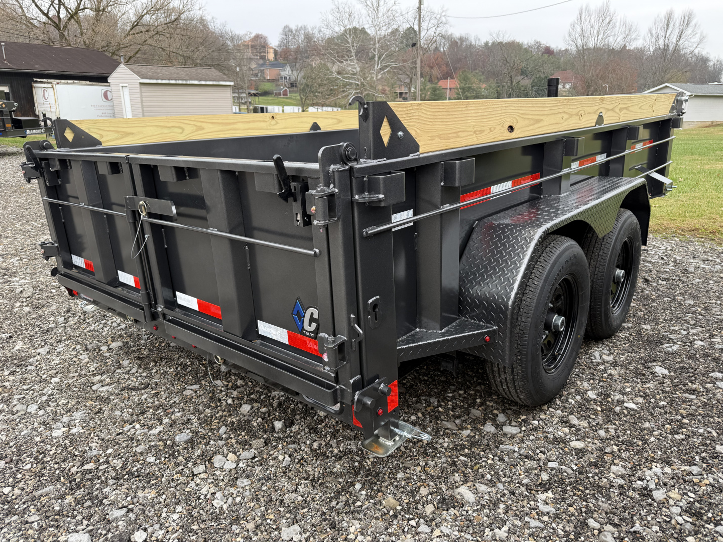 New 2026 Diamond C Trailers MDT 206 PACESETTER 12X77 Dump Trailer