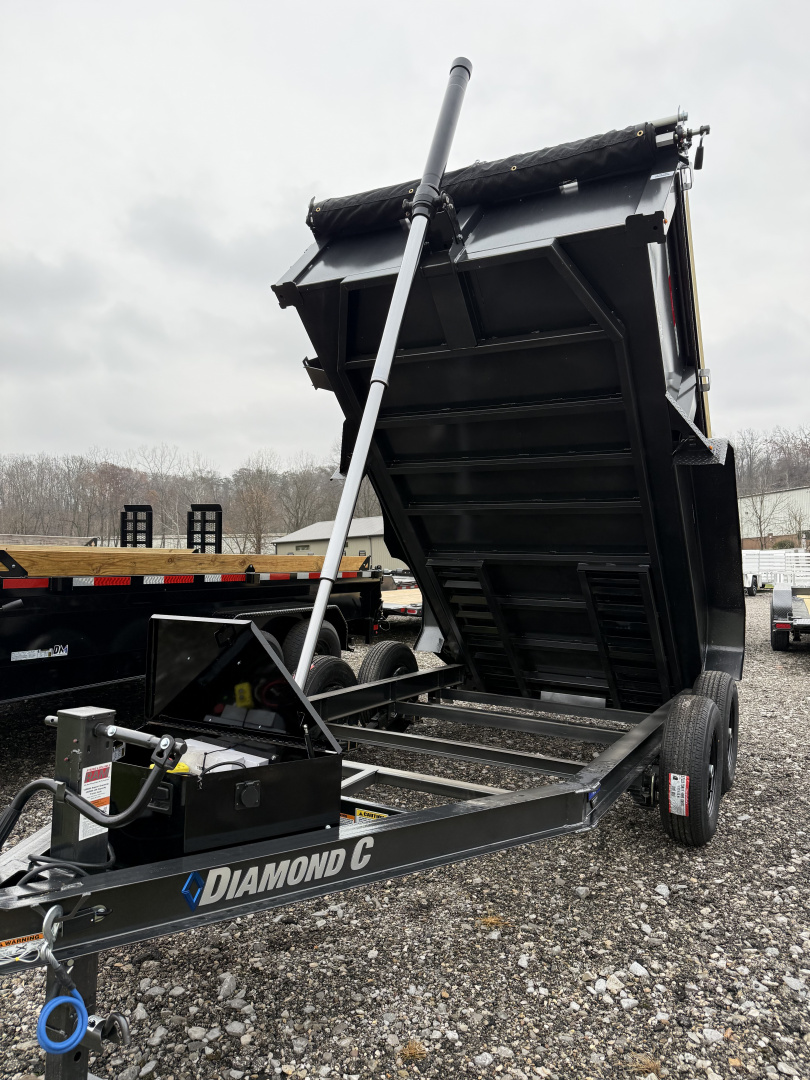 New 2026 Diamond C Trailers MDT 206 PACESETTER 12X77 Dump Trailer