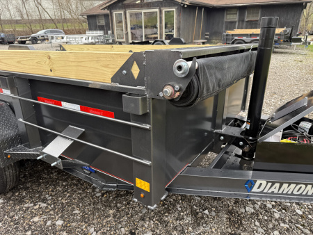 New 2026 Diamond C Trailers MDT 206 PACESETTER 12X77 Dump Trailer