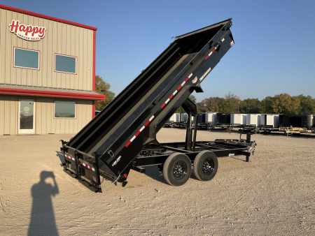 2026 PJ 83"x16' BP Tandem Axle Low Pro Dump w/ 24" Sides – DL