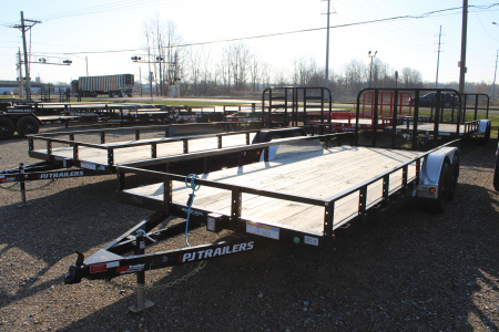 New 2026 PJ Trailers 20' RG 7K GVWR Landscape Trailer