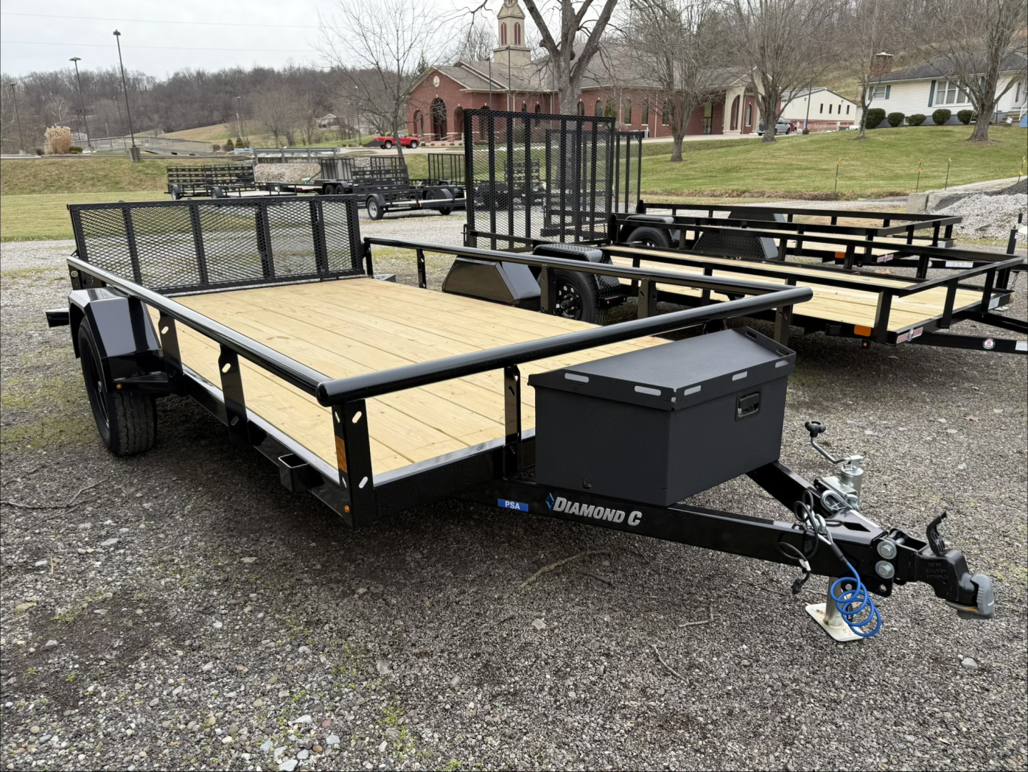 New 2026 Diamond C Trailers PSA 135 12X77 Utility Trailer