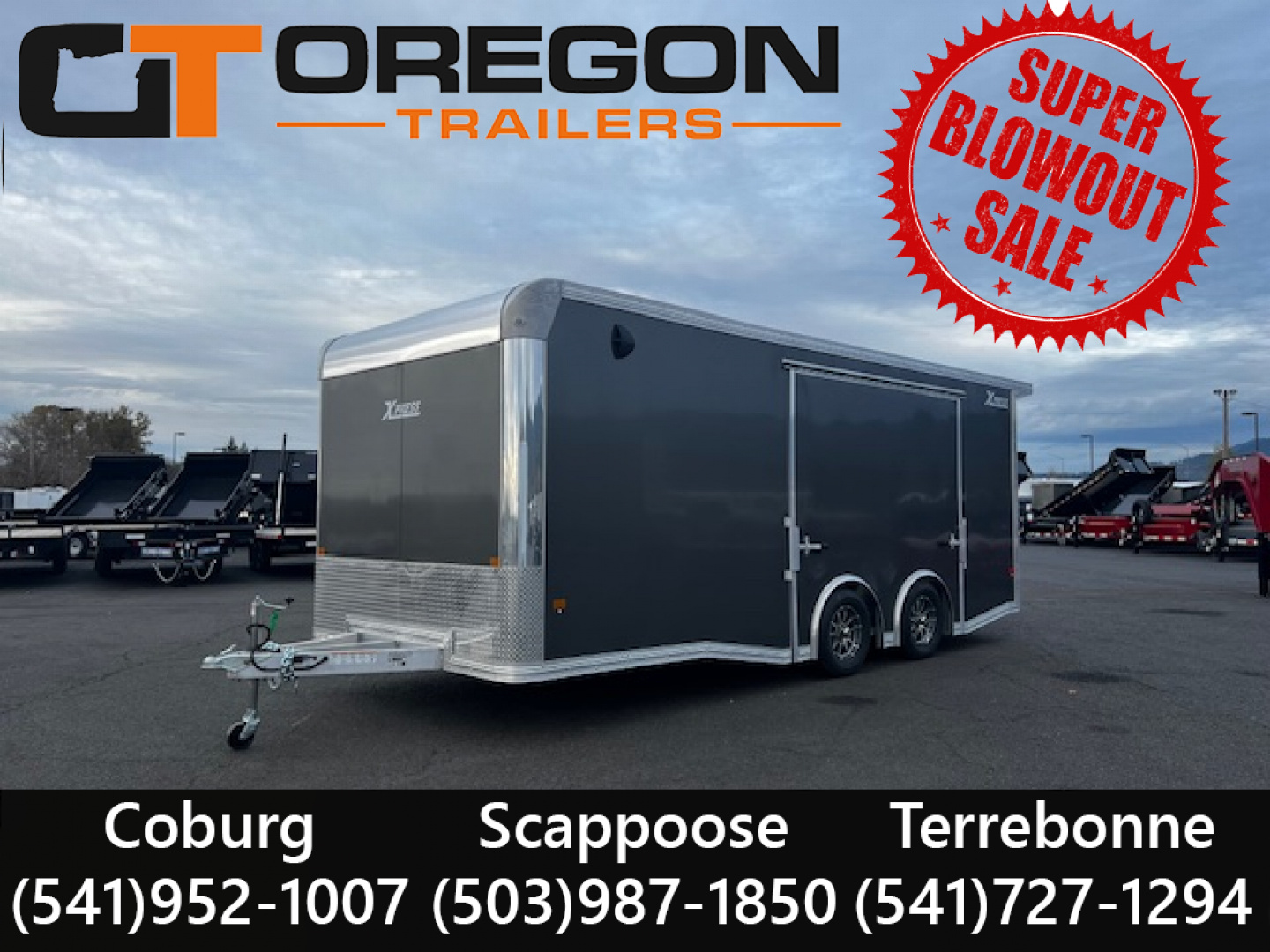 New 2026 ALCOM XPRESS 8.5X20 Car Hauler 7K GVWR