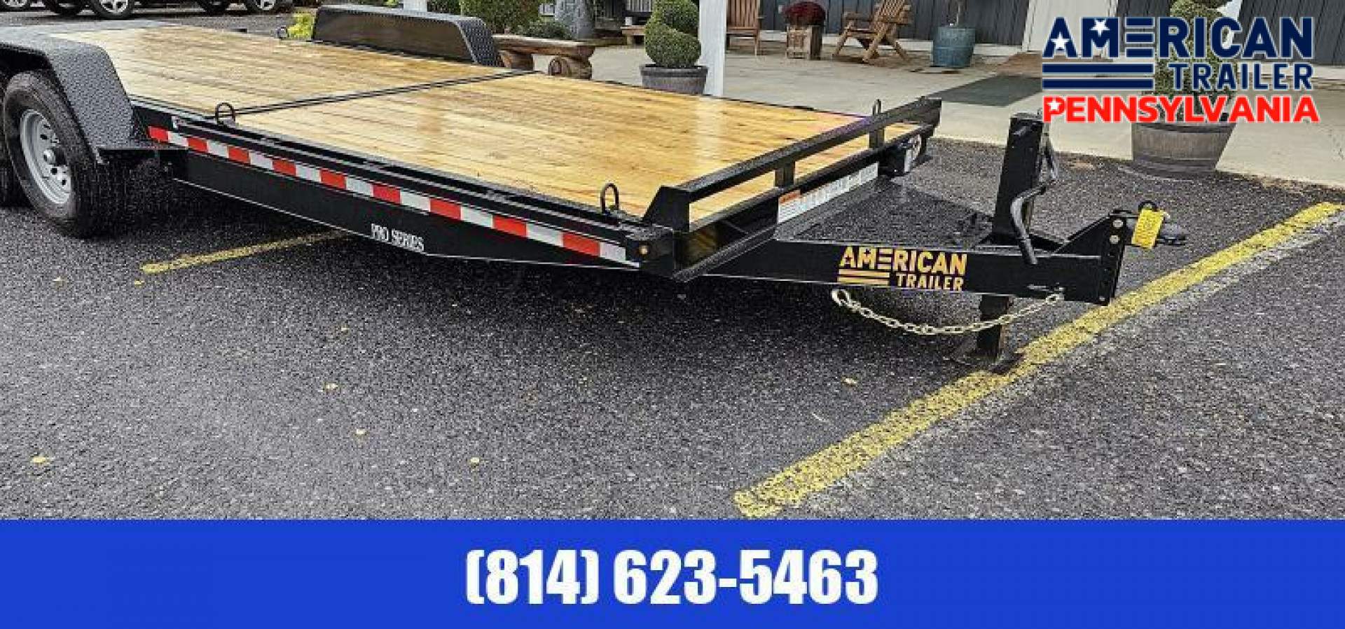 New Quality Trailers - Pro Grade - Split Tilt - 22' - 15000 GVWR