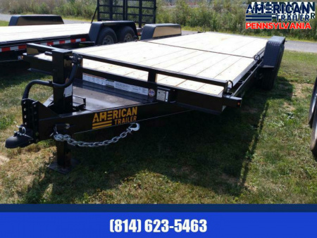 New Quality Trailers - Pro Grade - Split Tilt - 22' - 15000 GVWR