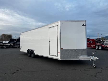 New 2026 ALCOM XPRESS 8.5X24 Aluminum Enclosed Car Hauler 10K GVWR