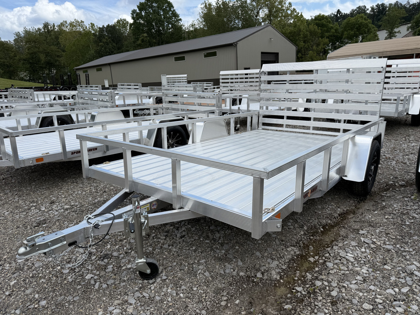 New 2026 Sport Haven AUT712D Utility Trailer