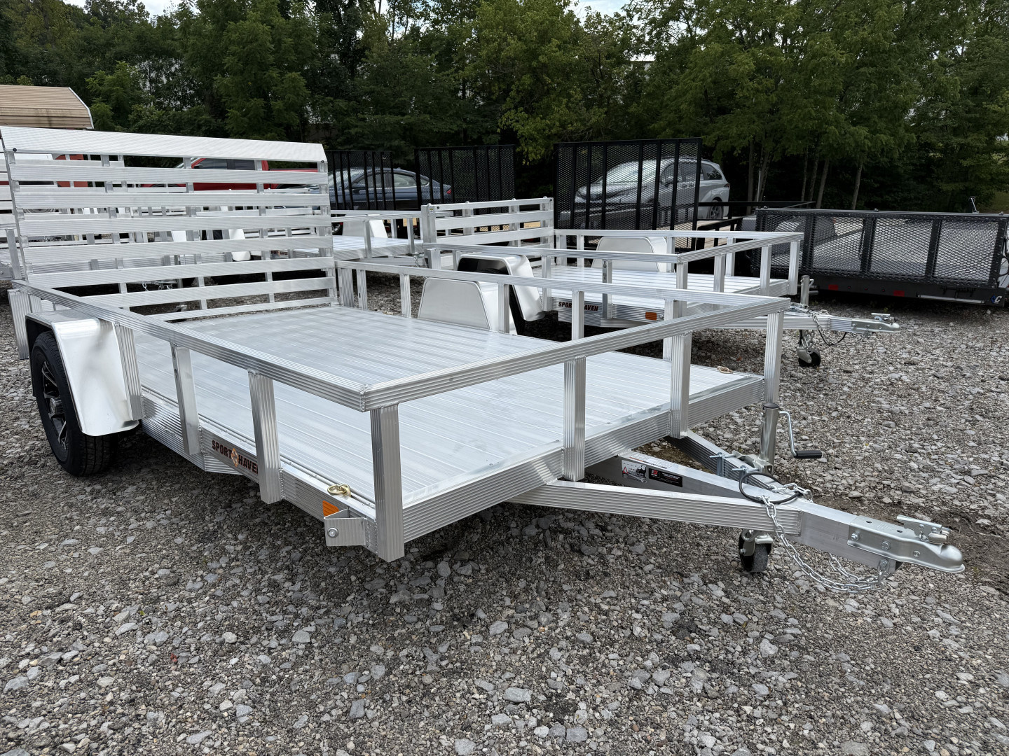 New 2026 Sport Haven AUT712D Utility Trailer