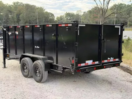 New 2026 TrailMaxx Trailers 83X16 HIGH SIDE 14K GVWR GOOSENECK Dump Trailer