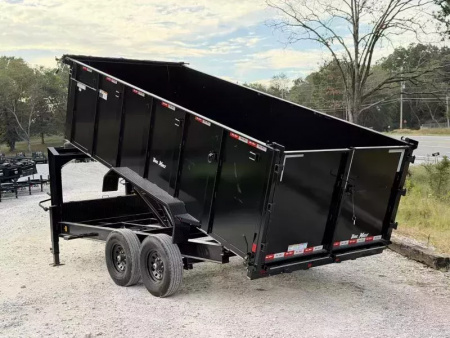 New 2026 TrailMaxx Trailers 83X16 HIGH SIDE 14K GVWR GOOSENECK Dump Trailer