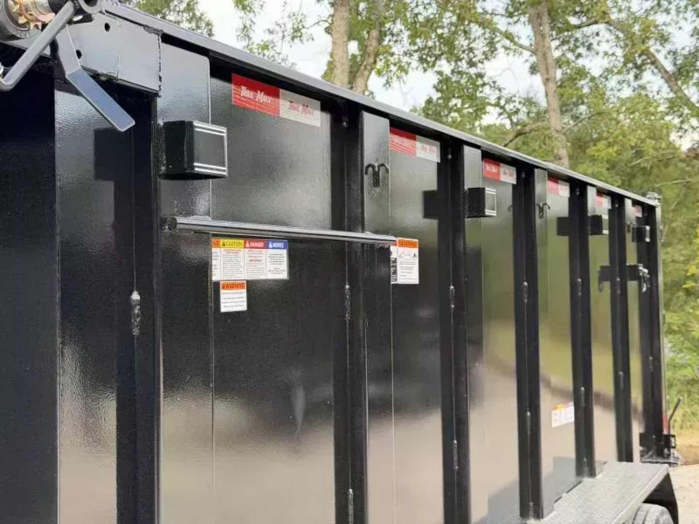 New 2026 TrailMaxx Trailers 83X14 HIGH SIDE 14K GVWR GOOSENECK Dump Trailer