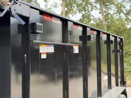 New 2026 TrailMaxx Trailers 83X14 HIGH SIDE 14K GVWR GOOSENECK Dump Trailer