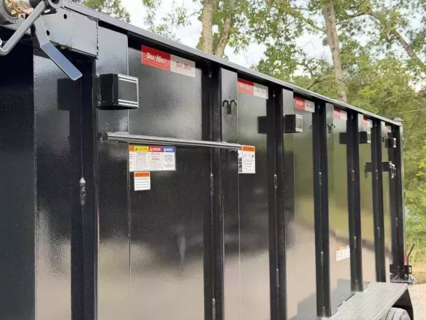 New 2026 TrailMaxx Trailers 83X14 HIGH SIDE 14K GVWR GOOSENECK Dump Trailer