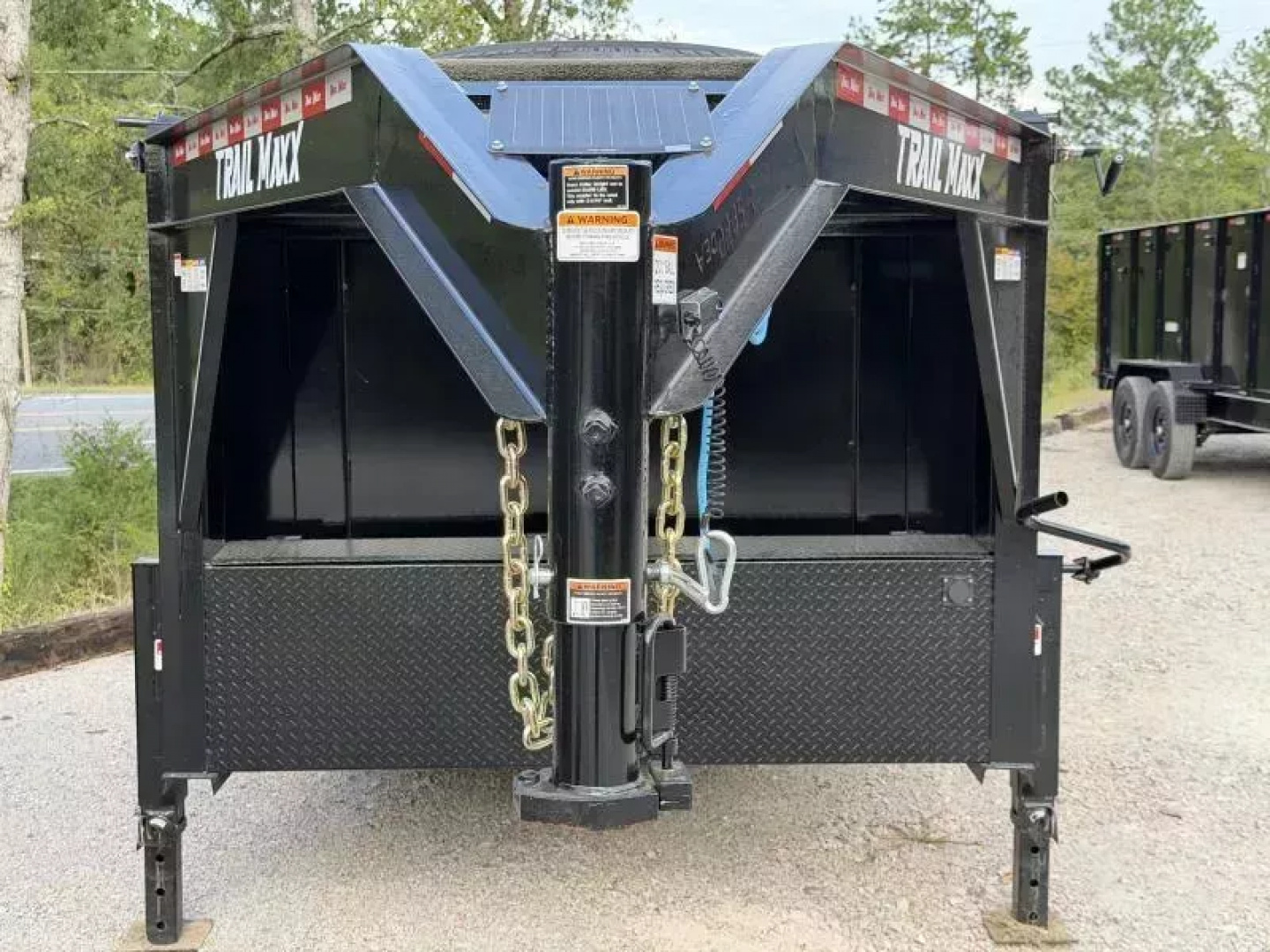 New 2026 TrailMaxx Trailers 83X14 HIGH SIDE 14K GVWR GOOSENECK Dump Trailer